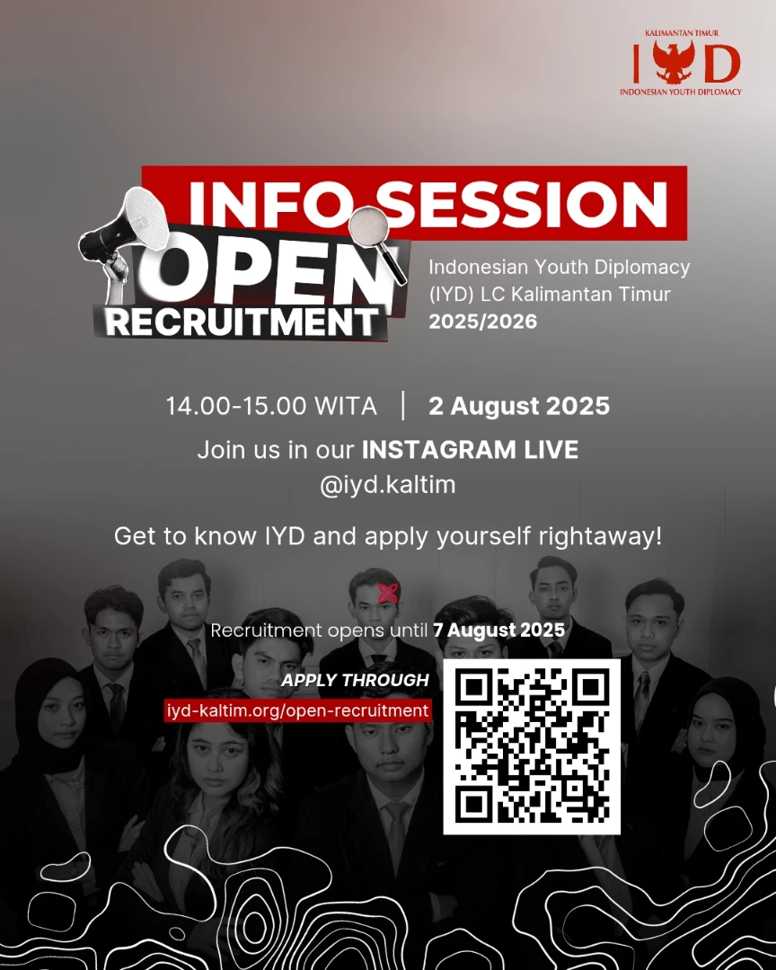 Info Session! Open Recruitment Indonesia Youth Diplomacy 2025/2026